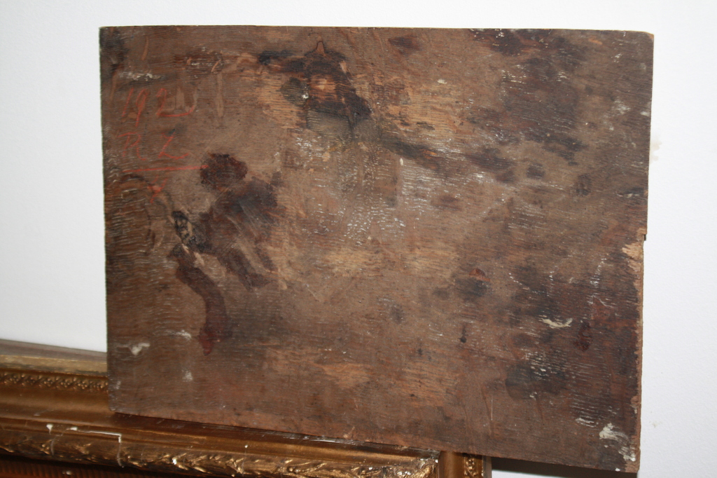 YPE WENNING  - HOUTSPROKKELEND VROUWTJE IN DE SCHUUR kopen? Bied vanaf 175!