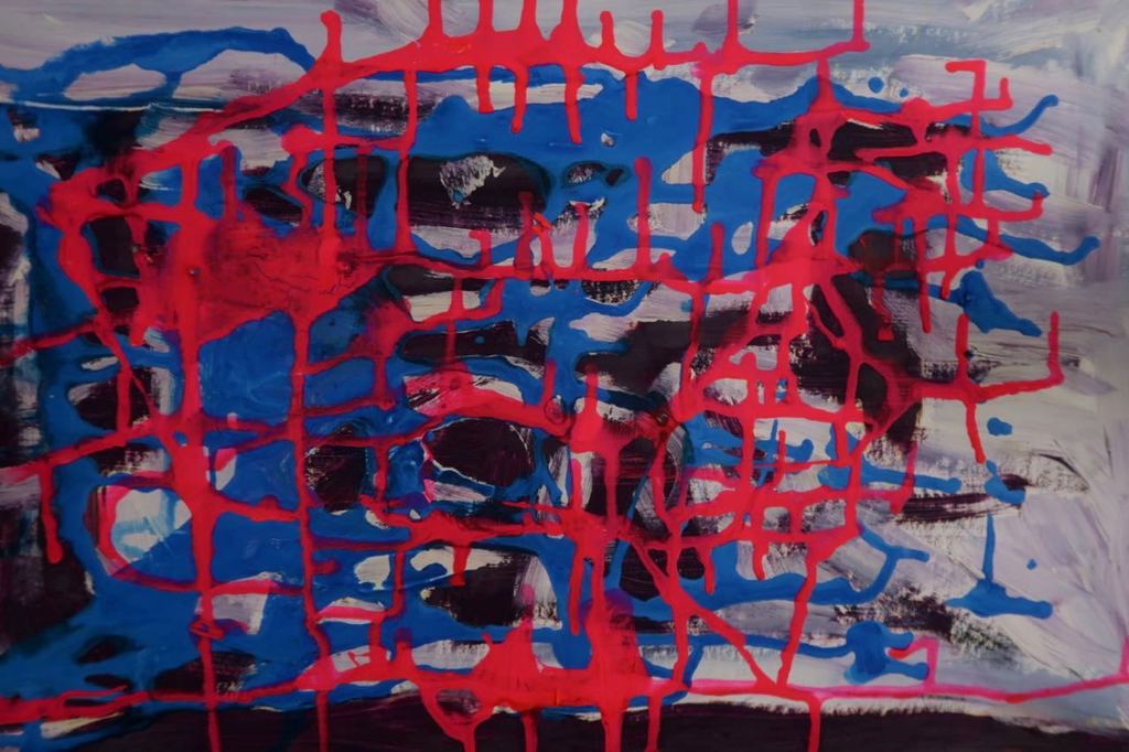 Lot met 4x gemengde techniek van Meertje Kaal kopen? Bied vanaf 1!