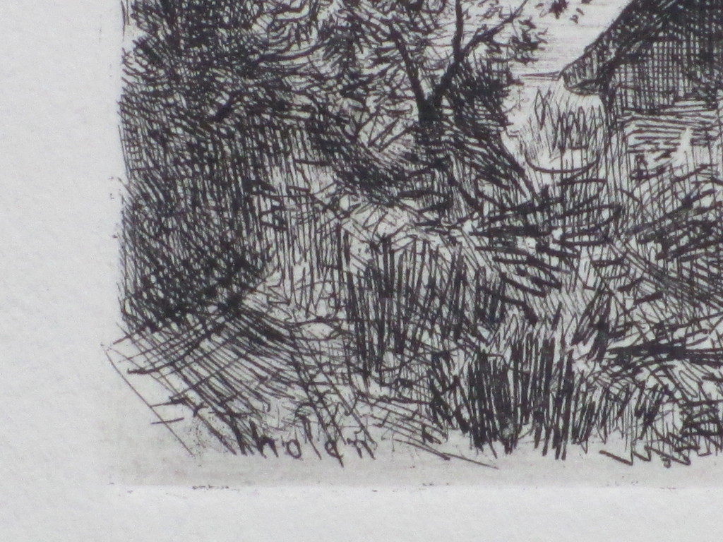 Willem Bastiaan Tholen - W.B. Tholen, Molens bij Giethoorn, Ets kopen? Bied vanaf 45!