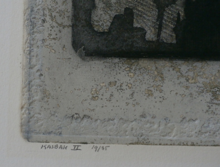 Ru van Rossem - Ets: Kasbah II kopen? Bied vanaf 125!