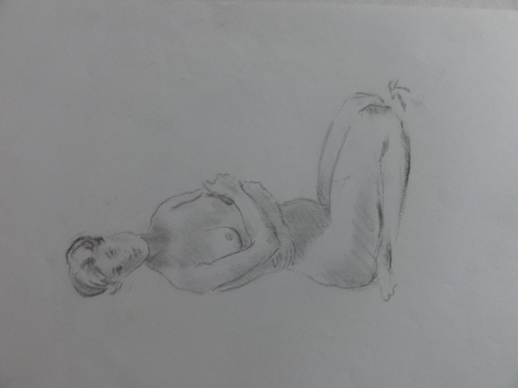 Jan Sluijters jr.: In één koop ! 2 Potloodtekeningen, Naakttekeningen, origineel en gesigneerd met JSjr kopen? Bied vanaf 100!