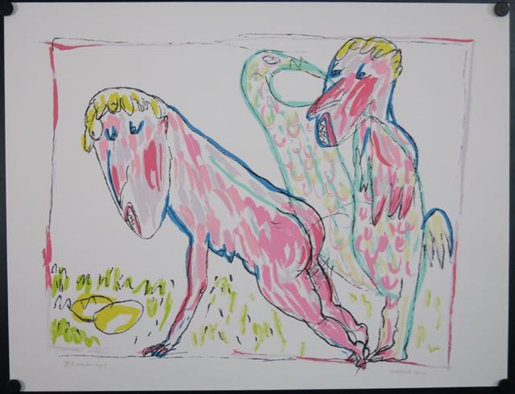 Hanny Ramaer: Zeefdruk, Zonder titel kopen? Bied vanaf 1!