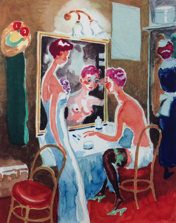 Kees van Dongen. Originele illustratie uit 1947. Incl Certificaat kopen? Bied vanaf 1!