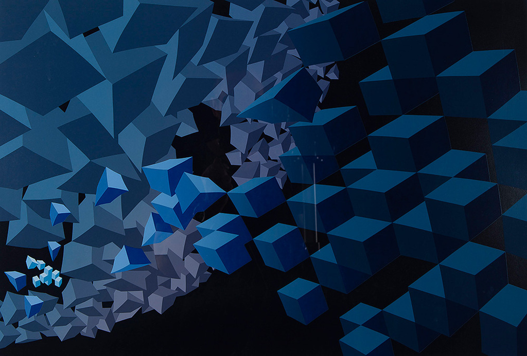 Hans Klaui - Zeefdruk - Zonder Titel kopen? Bied vanaf 10!