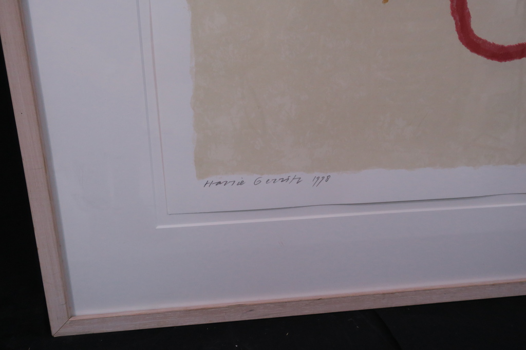 Harrie Gerritz: Zeefdruk, De Toren - Ingelijst (groot) kopen? Bied vanaf 70!