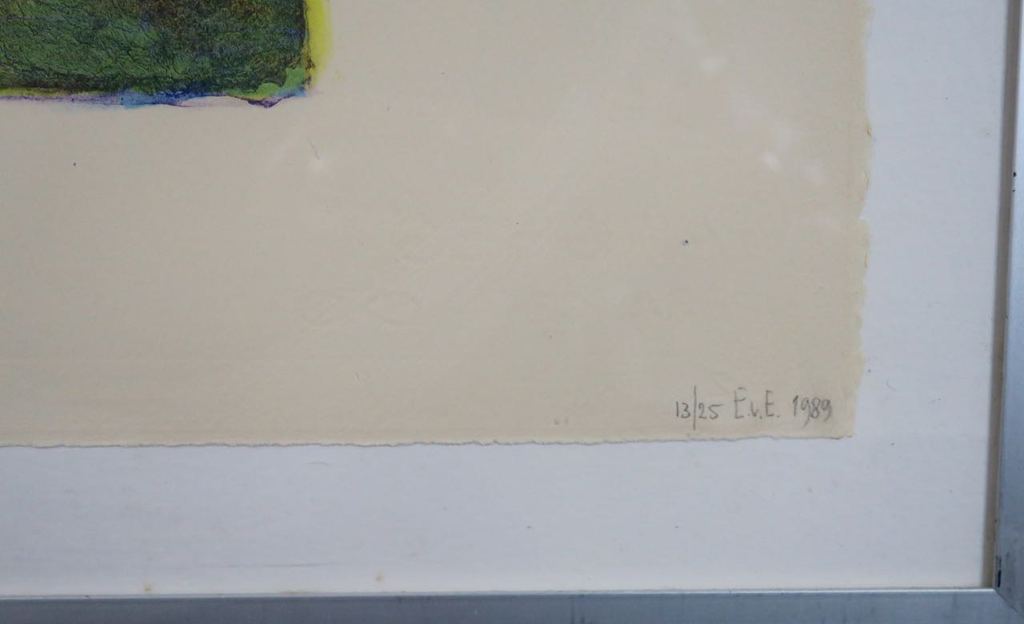 Ellen van Eldik: Litho, Z.T. - Ingelijst kopen? Bied vanaf 1!