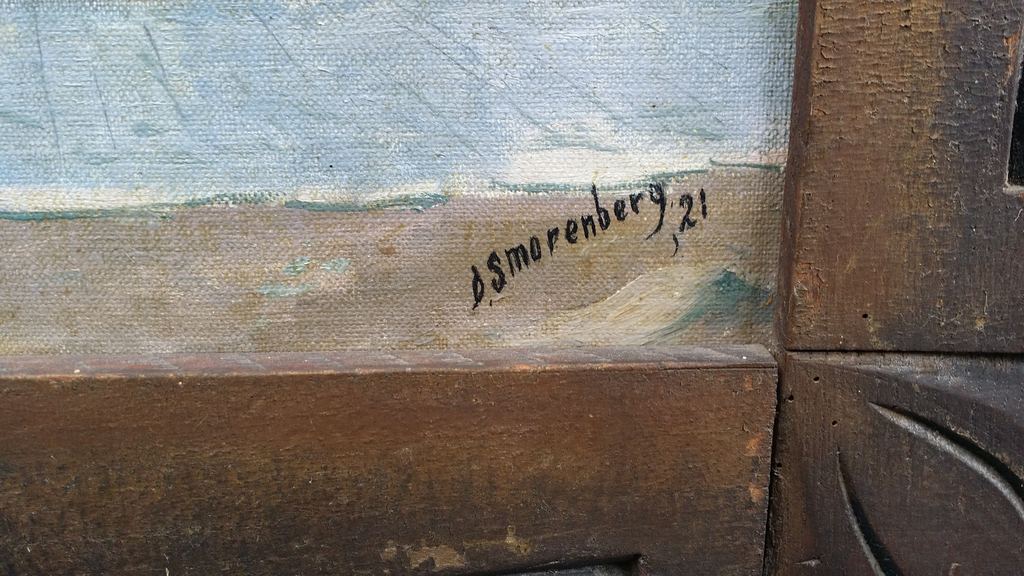 Dirk Smorenberg: Pakhuis, olie op doek kopen? Bied vanaf 750!