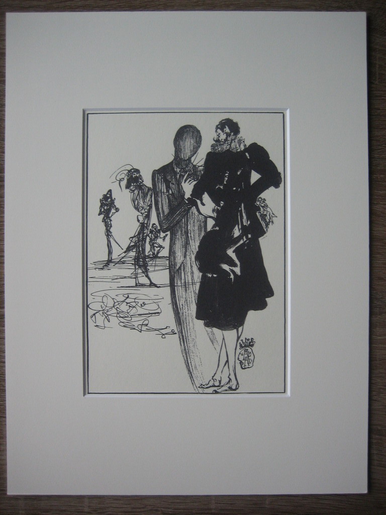 Salvador Dali - The Queen's Diamond - Lithografie - oplage 2500 ex. - 1944 kopen? Bied vanaf 1!