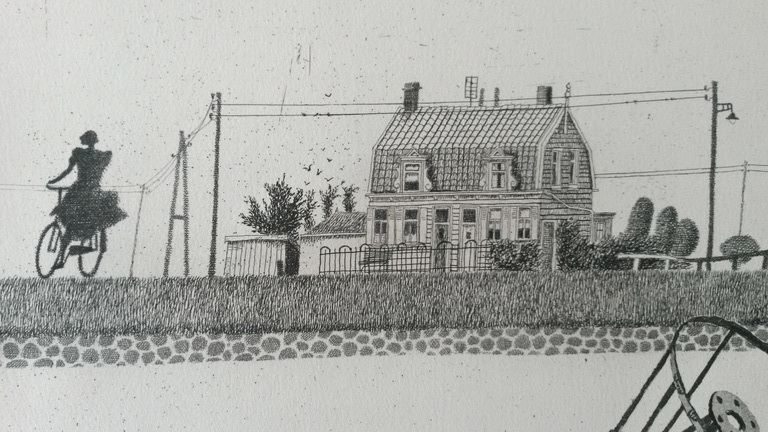 Hermanus Berserik - ets/aquatint - Kanaal van Voorne (en Putten) kopen? Bied vanaf 60!