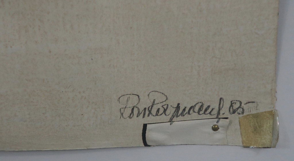 Ron Rooymans: Acryl, Vijver ligt in het midden van het meer -Ingelijst kopen? Bied vanaf 70!