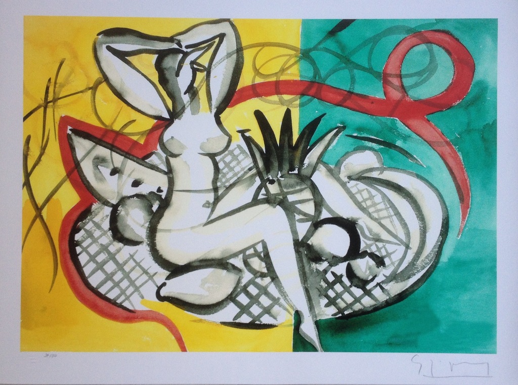 Stefan Szczesny - grote handgesigneerde Giclee kopen? Bied vanaf 75!