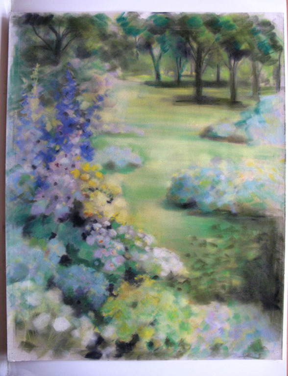 Willy Belinfante - TUIN IN KENT - pastel kopen? Bied vanaf 1!