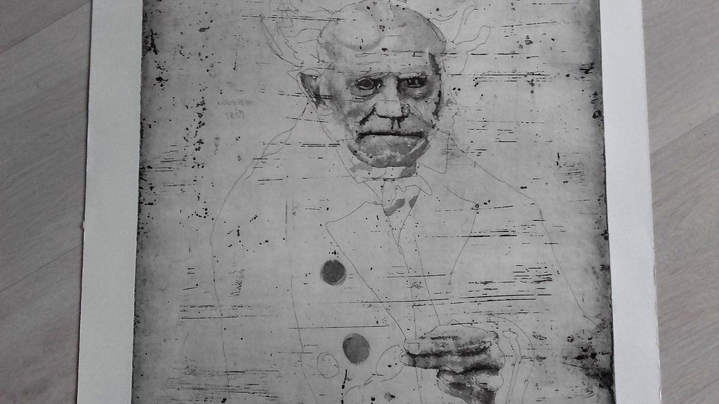 Jan Prins - Arthur Schopenhauer - 1e staat - Ets kopen? Bied vanaf 1!