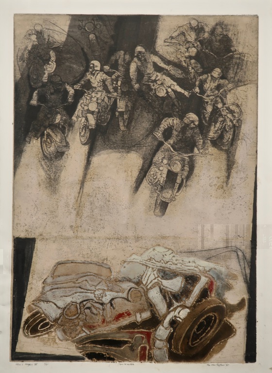 Ru van Rossem: Ets, Hell's Angels III verkocht voor € 85!