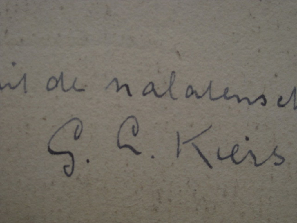 Fraaie potloodtekening G.LKiers 1838-1916 "Amsterdam Prinsengracht Westertoren"  kopen? Bied vanaf 1!