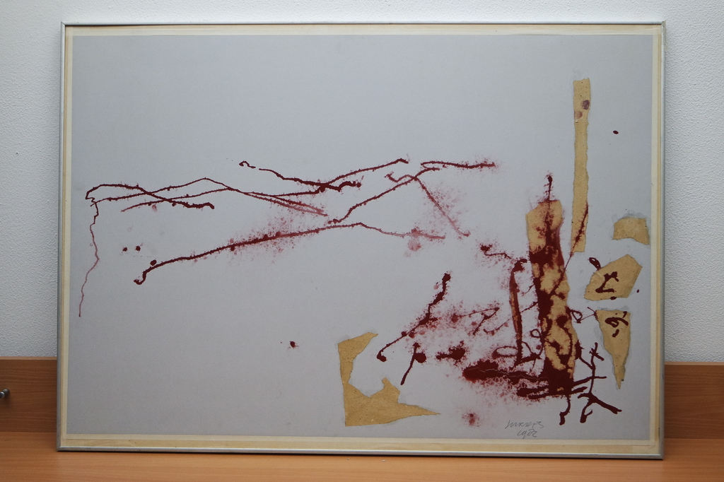 Eric Hirdes (1956-) - gemengde techniek - landschap kopen? Bied vanaf 125!