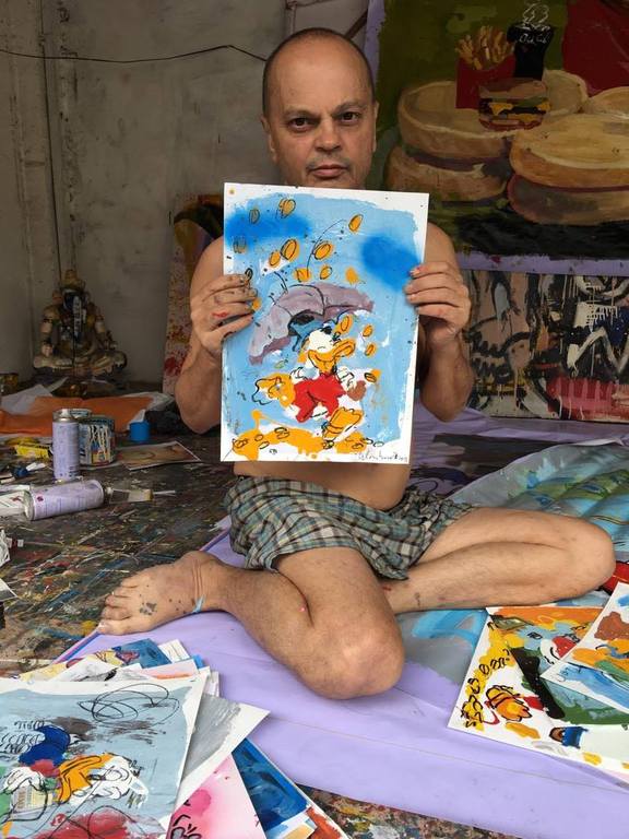 Peter Klashorst: Origineel werk, Dagobert Duck kopen? Bied vanaf 1!