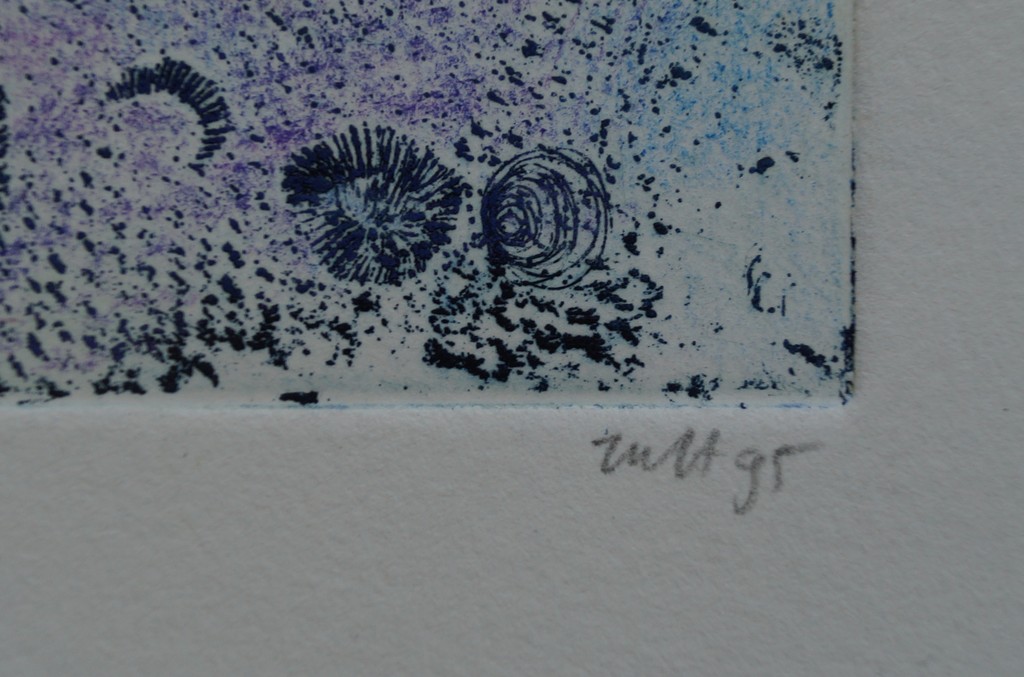 Marian Zult - gesigneerde ets - 1995 kopen? Bied vanaf 1!