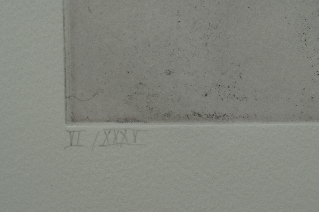 Maria Zult - gesigneerde ets - 1993 kopen? Bied vanaf 15!