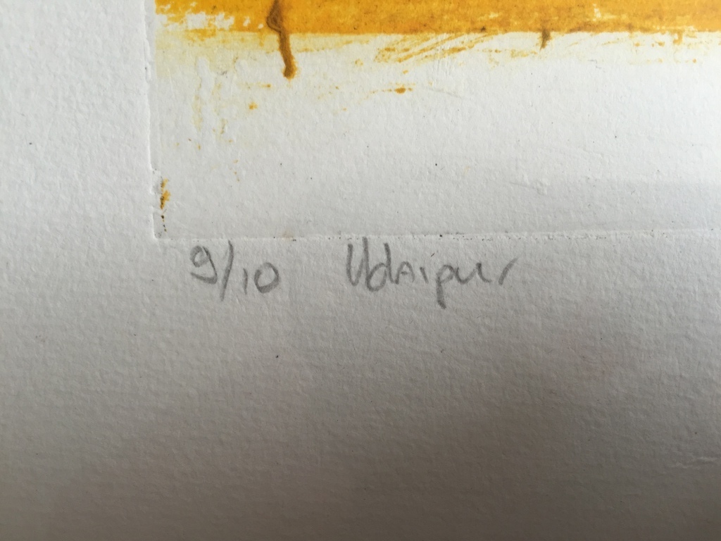 Weitenberg kleur Ets/zeefdruk 1988 kopen? Bied vanaf 1!