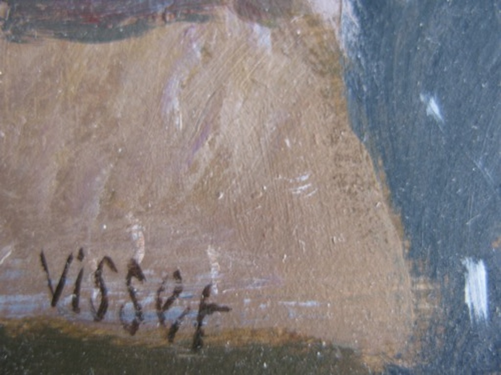 Hendrik Jan Visser, VRIENDINNEN, acryl op papier kopen? Bied vanaf 1!