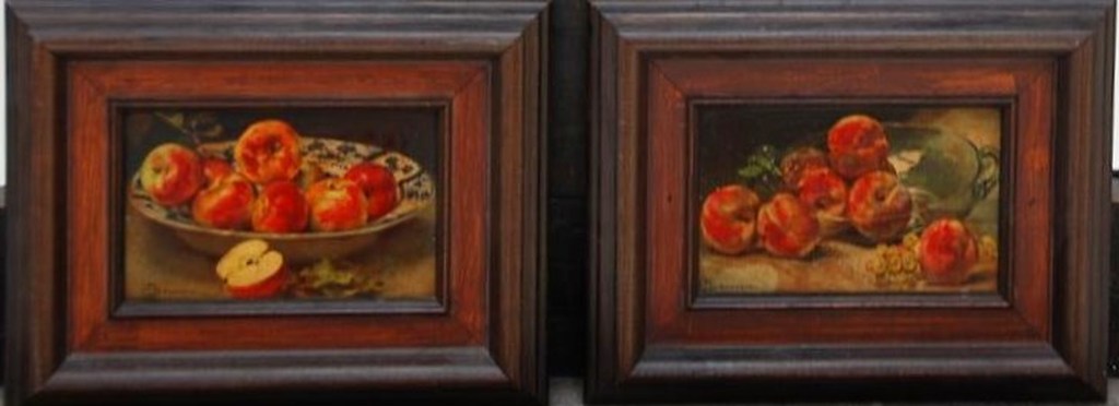 BONNARDEL A.F. OLIE OP HOUT 2 STILLEVENS verkocht voor € 295!