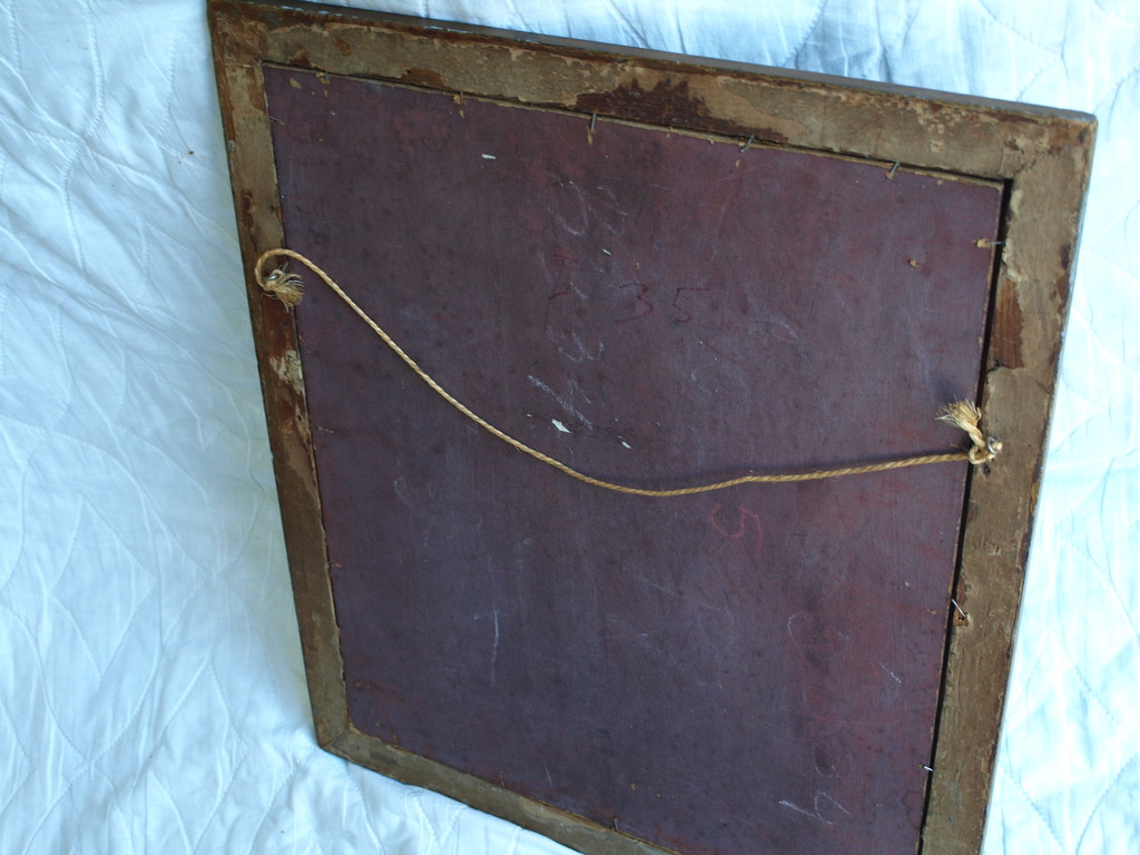 Wim Straatman (1913-2002) : Olieverf op paneel – gesigneerd & ingelijst– ca 1950 kopen? Bied vanaf 1!