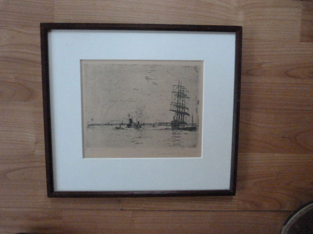 Antoon Derkzen van Angeren ( Delft 1878 – 1961 Bedford ( Canada ) - Bootjes kopen? Bied vanaf 1!