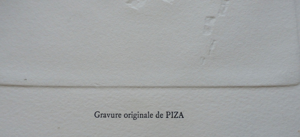 Arthur Luiz Piza - reliefgravure kopen? Bied vanaf 100!