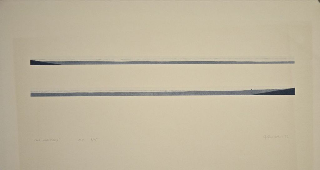 John Loker: Litho. Two Horizons verkocht voor € 40!
