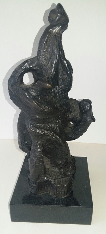 Brons, abstracte figuratie. Klaas Boonstra 1905-1999 kopen? Bied vanaf 175!