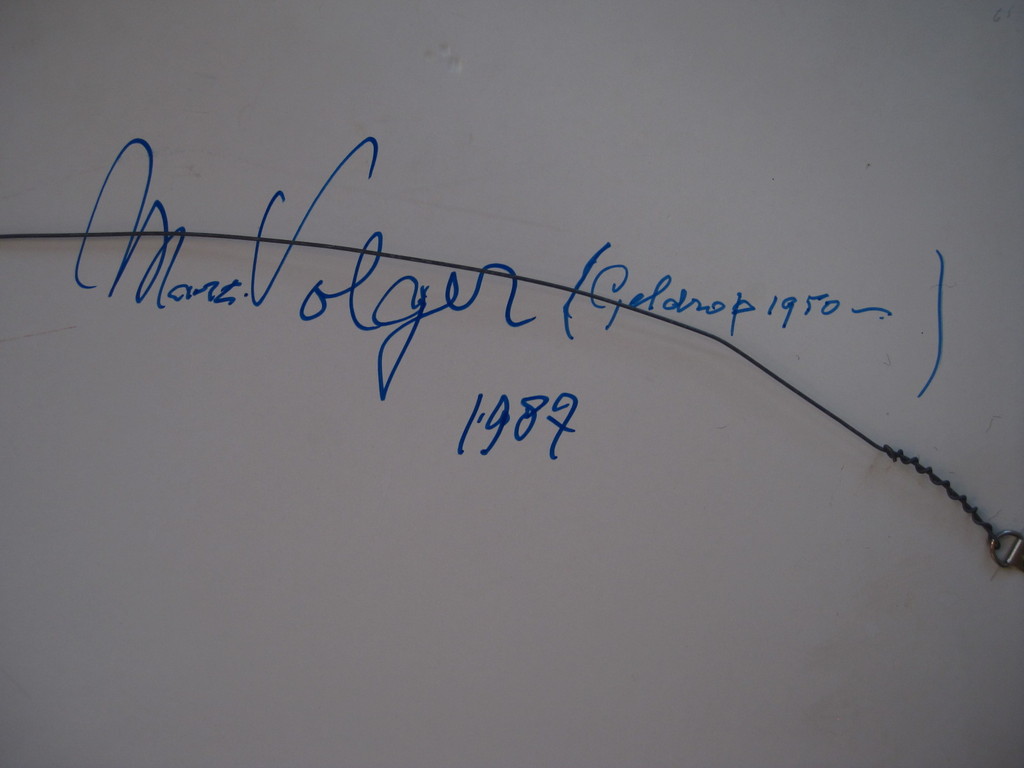 Groot en Intrigerend Acryl en Aquarel "Rivier" van Marc Volger (Geldrop 1950-)  kopen? Bied vanaf 1!