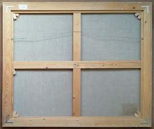 Helen Nieuwendijk - Helen Nieuwendijk - Compositie met vrouw, olieverf op doek (ingelijst, groot) kopen? Bied vanaf 250!