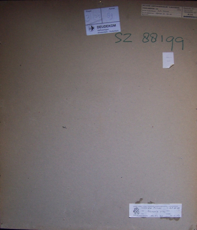 H.W (Hans) PETERS - Ets - "Slocum II" - 1974 - Ingelijst kopen? Bied vanaf 10!