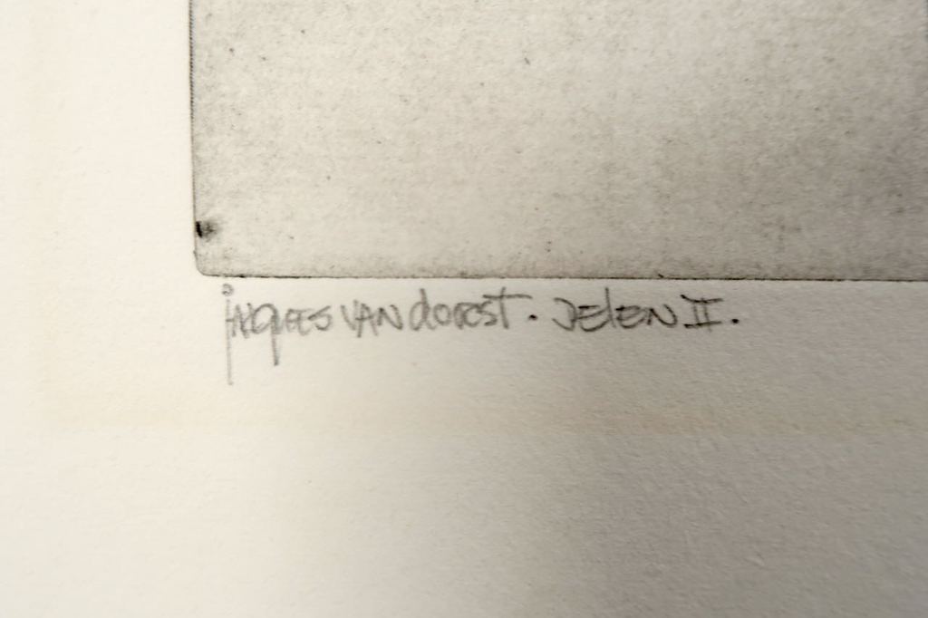 Jacques van Dorst: Droge naald, Jelen II kopen? Bied vanaf 1!