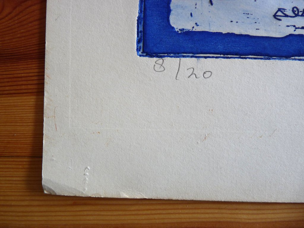 Jan Montyn, ets, "Terugtocht van het licht". kopen? Bied vanaf 175!