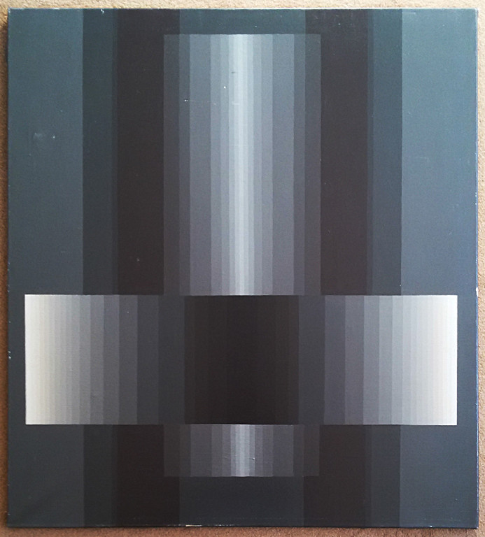 Ton Pape - Compositie nr. 13, olieverf op doek (groot) kopen? Bied vanaf 150!