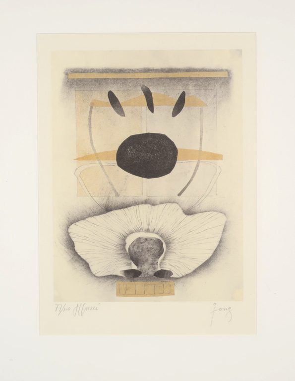 Onbekend gesigneerd: Offset, Zonder titel - Ingelijst kopen? Bied vanaf 1!