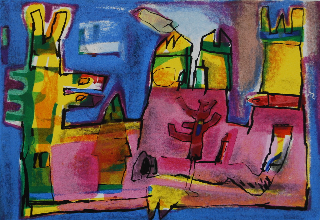 Geert Vrijdag zeefdruk treasure verkocht voor € 85!