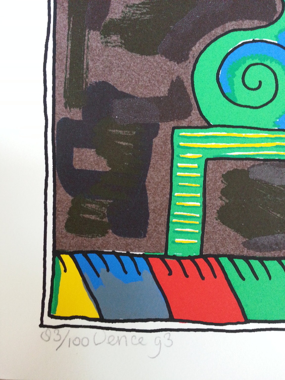 Cecile de Bruijn, zeefdruk, titel  kopen? Bied vanaf 20!