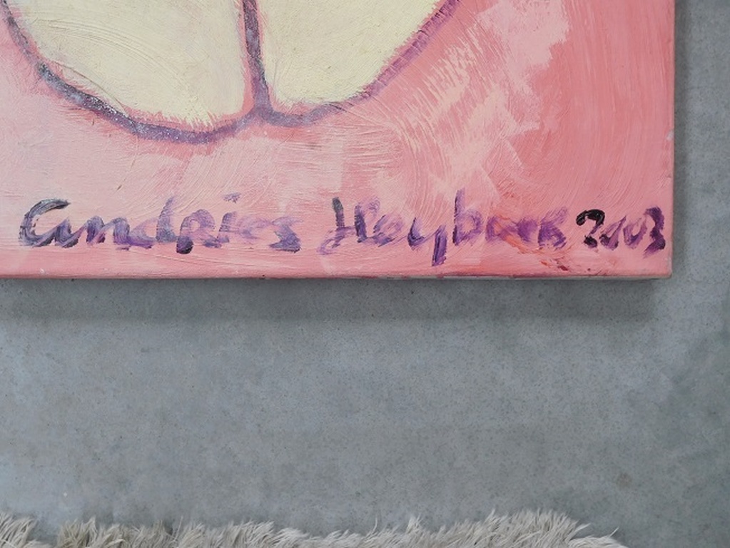 Andries Heyboer, Olieverf op doek, 150 x 100 cm,  kopen? Bied vanaf 100!