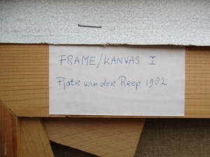 Pjotr van der Reep - Frame\Kanvas 1 kopen? Bied vanaf 125!