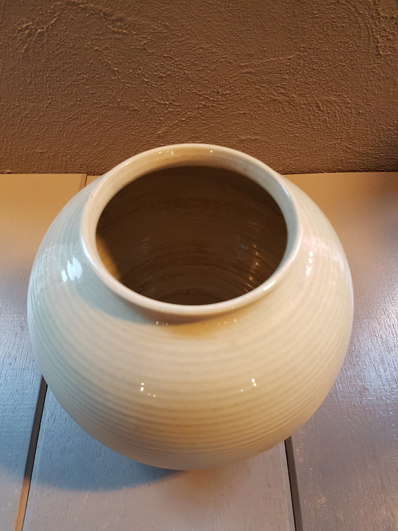 ADCO - Vintage ribbelvaas gemerkt nummer 1012 kopen? Bied vanaf 1!