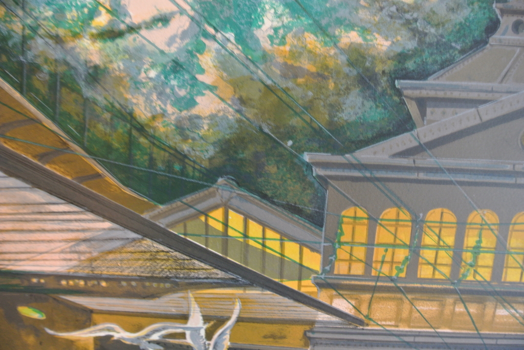 NOËL DUMOLARD. Kleurenlitho -Een Surrealistische Droom-. kopen? Bied vanaf 59!