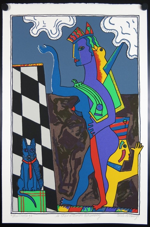 Cecile de Bruijn: Zeefdruk, Le chat d'Arnold Schoenberg kopen? Bied vanaf 1!