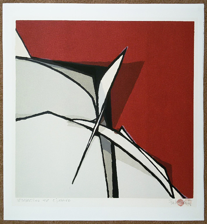 Fon Klement - Intersection, hoogdruk boardsnede kopen? Bied vanaf 175!