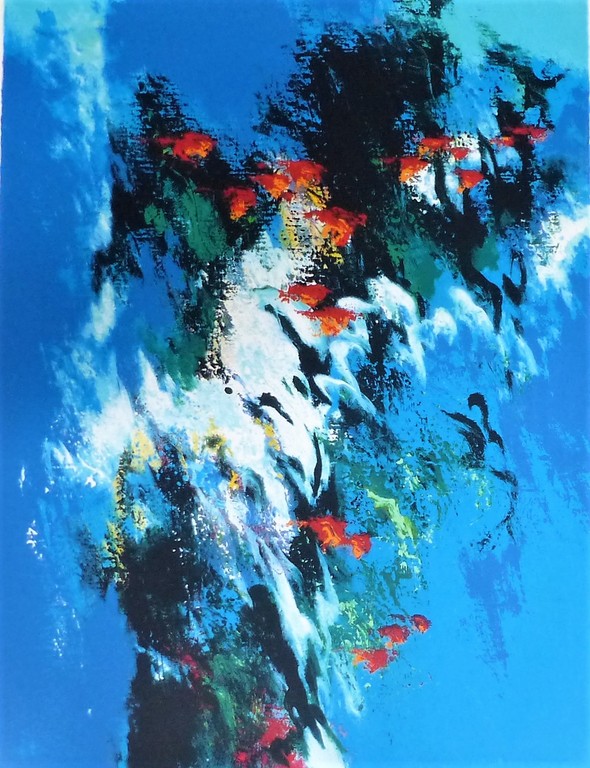 Mattie schilders,Oorsprong van elk leven,Handgesigneerd, verkocht voor € 40!