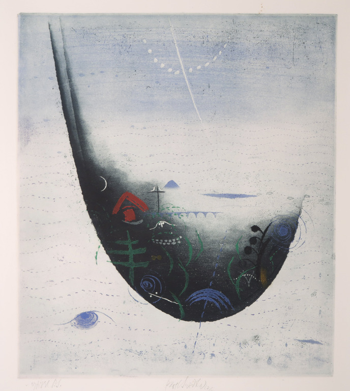 Pavel Sukdolak: Ets en aquatint, Zonder titel kopen? Bied vanaf 35!