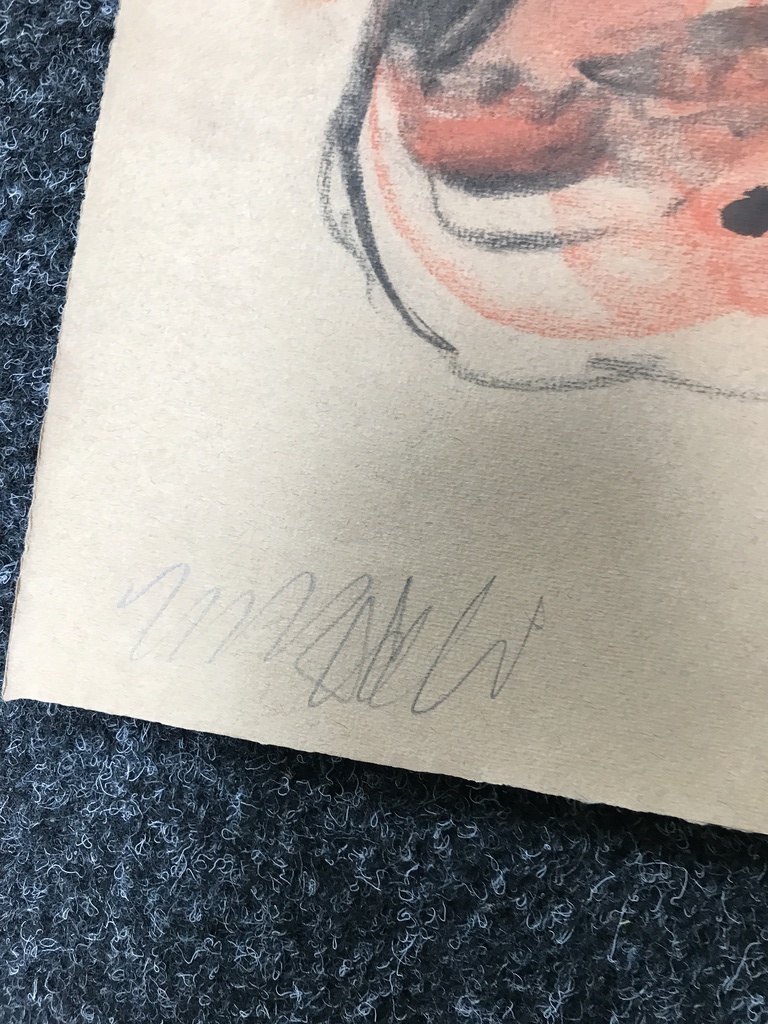 Anton Martineau ( CoBrA ) Prachtige tekening Voorstudie kopen? Bied vanaf 50!