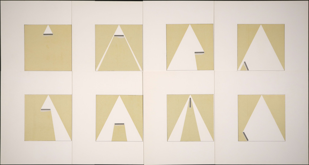 Onbekend gesigneerd: Gemengde techniek, Licht wegnemen (lot van 8 werken) kopen? Bied vanaf 1!